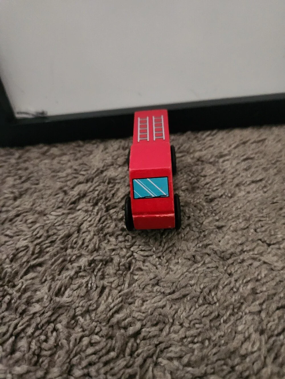 Wooden Car Firetruck MGS Group ltd 2017 used toy